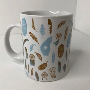 Large Dreamcatchers & Feathers Coffee Mug